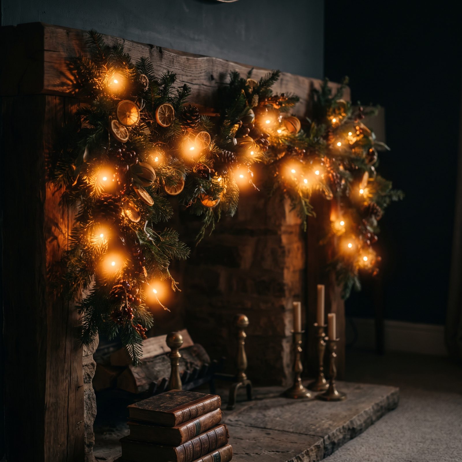 Warm Lights Hidden Deep Within the Foliage