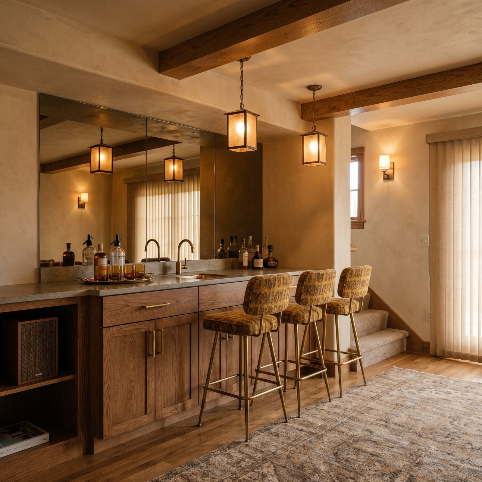 The Wet Bar Nobody Drank At, Mirrored to the Ceiling