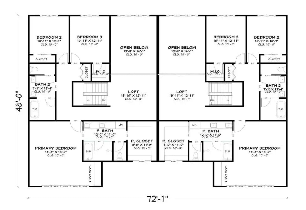 Floor Plan - Second Floor
