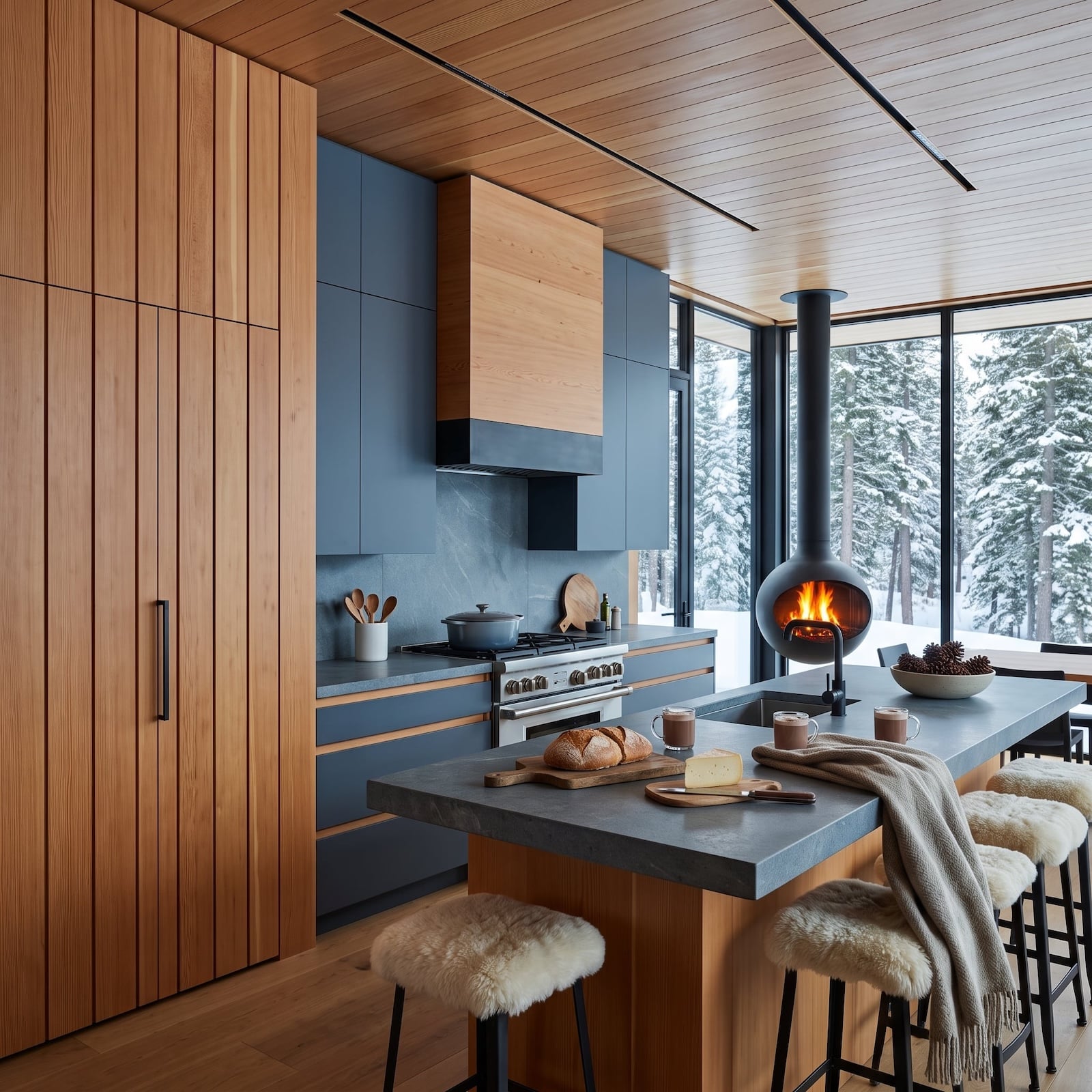 Where Did the Fridge Go? 33 Contemporary Kitchens Where Almost Nothing Gives the Game Away