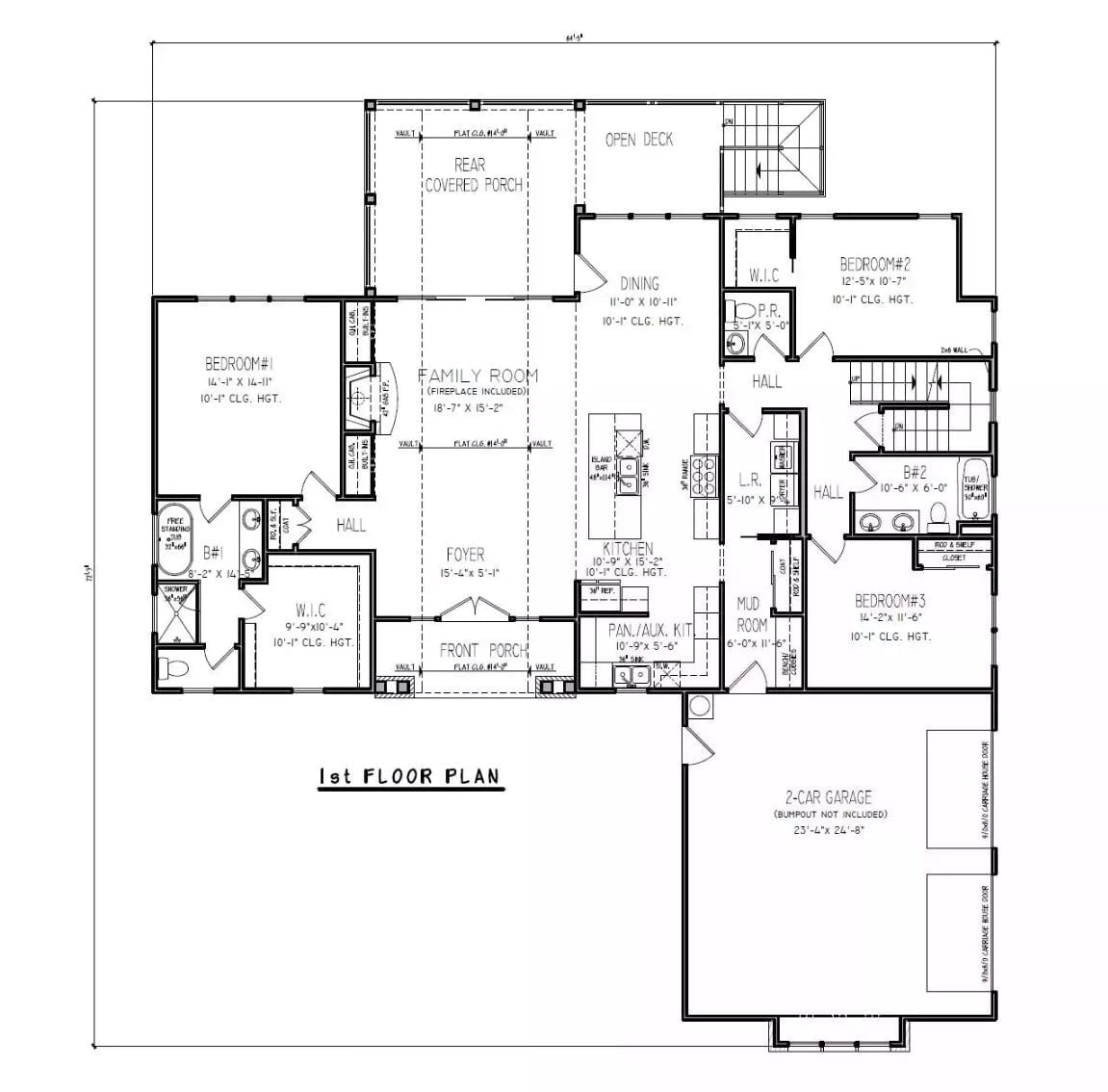 Floor Plan - Main Floor