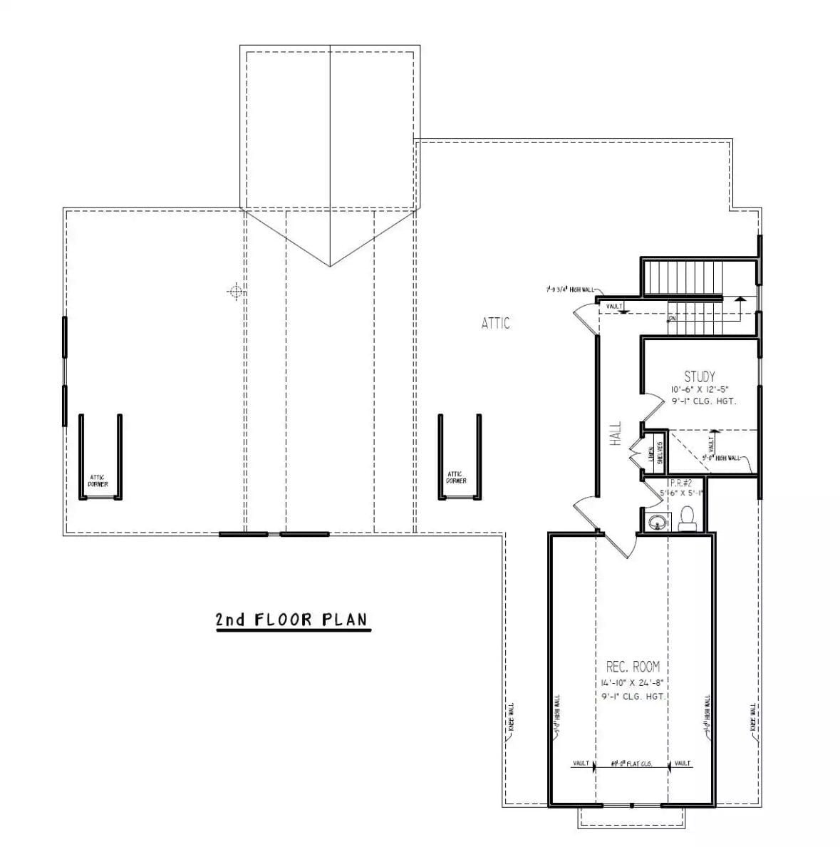 Floor Plan - Second Floor