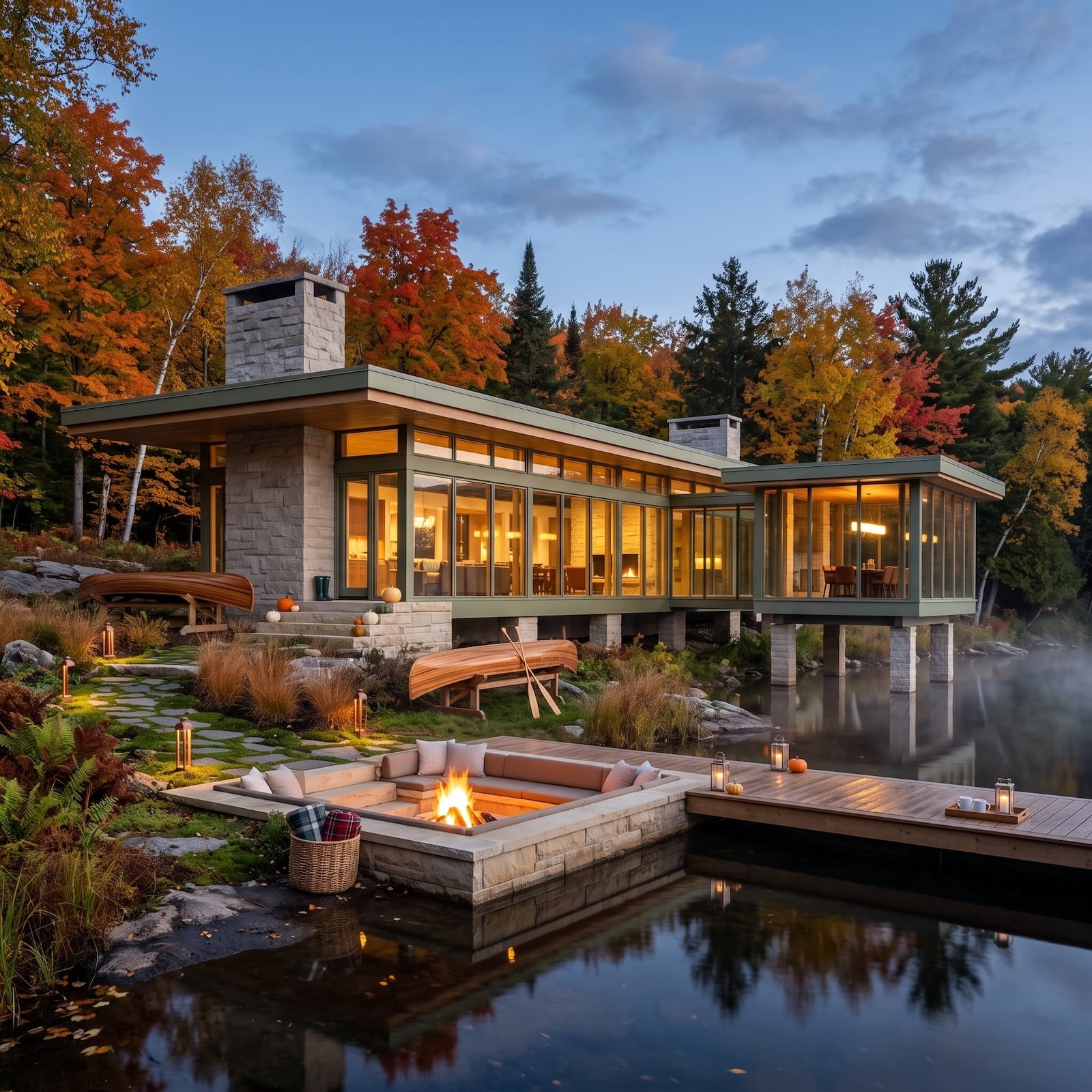 Why Do Some Home Exteriors Look Calm Instead of Cold? 35 Designs That Get the Balance Right