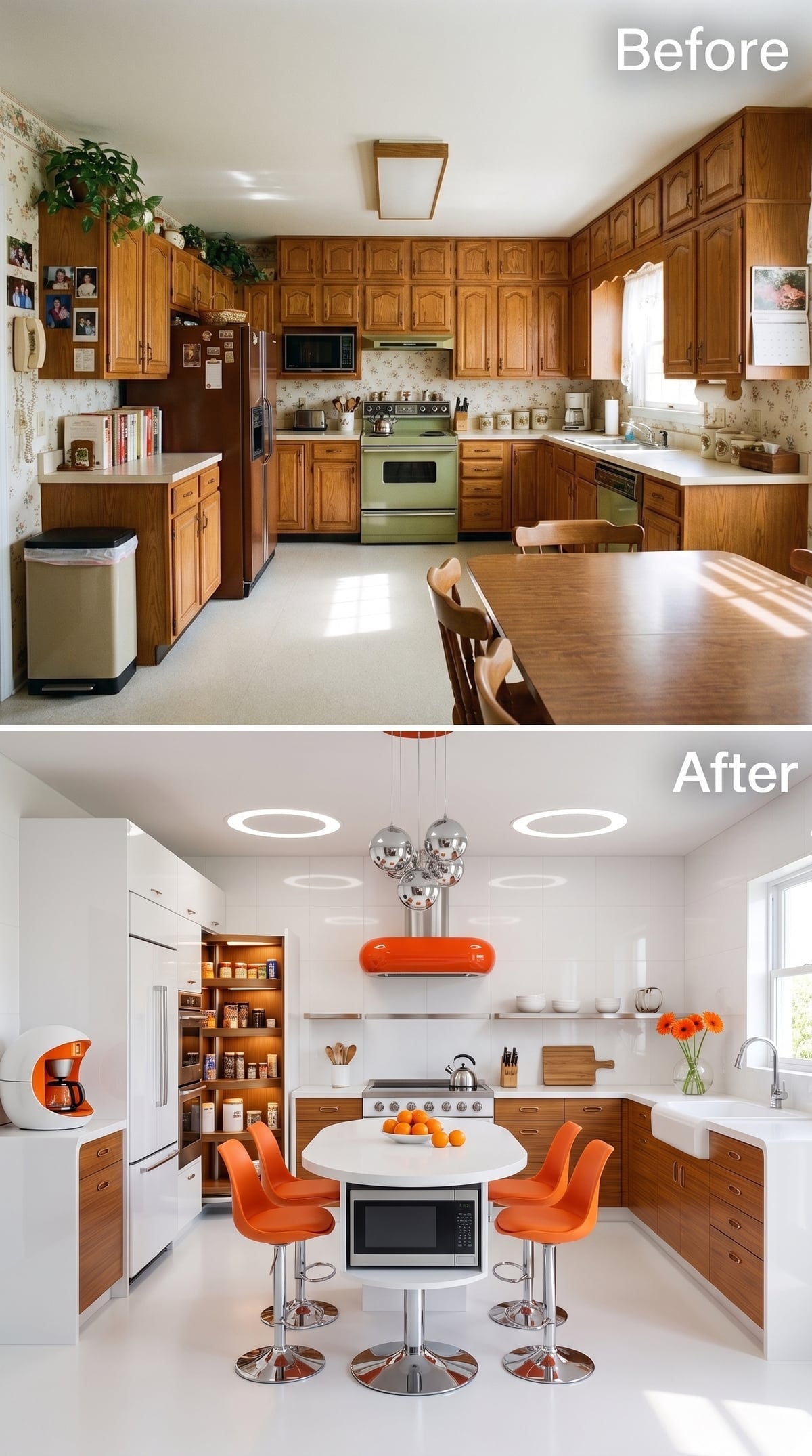 Chrome, Tangerine, and Walnut Turn Subtraction Into the Main Event