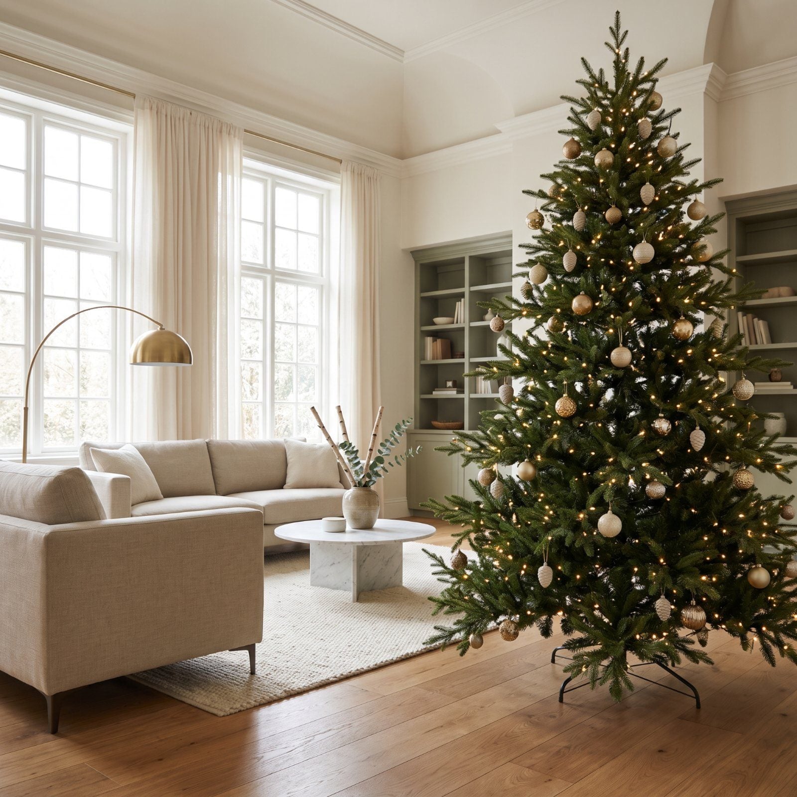 Why Does One Christmas Tree Make a Room Look Expensive While Another Makes It Look Smaller? 32 Rooms With the Answer
