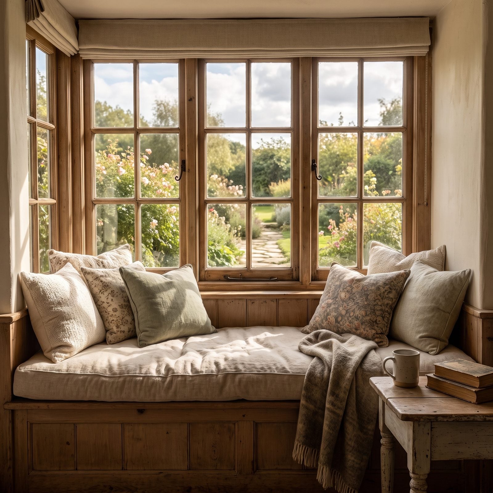 A Window Seat Overlooking the Yard