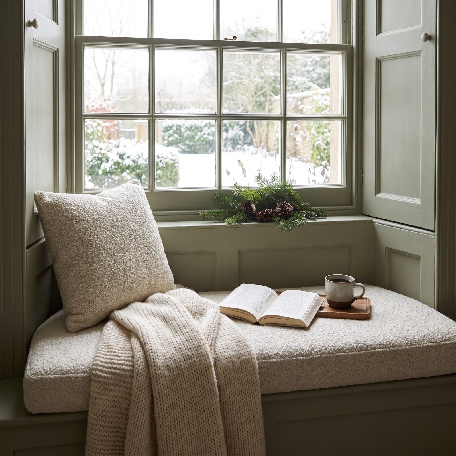 The Window Seat, Reborn as a Christmas Reading Corner