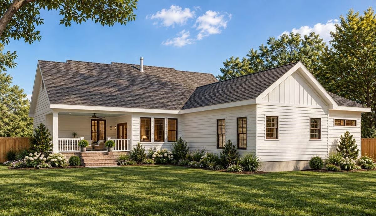 Covered Porch Living Starts Here, Rain or Shine