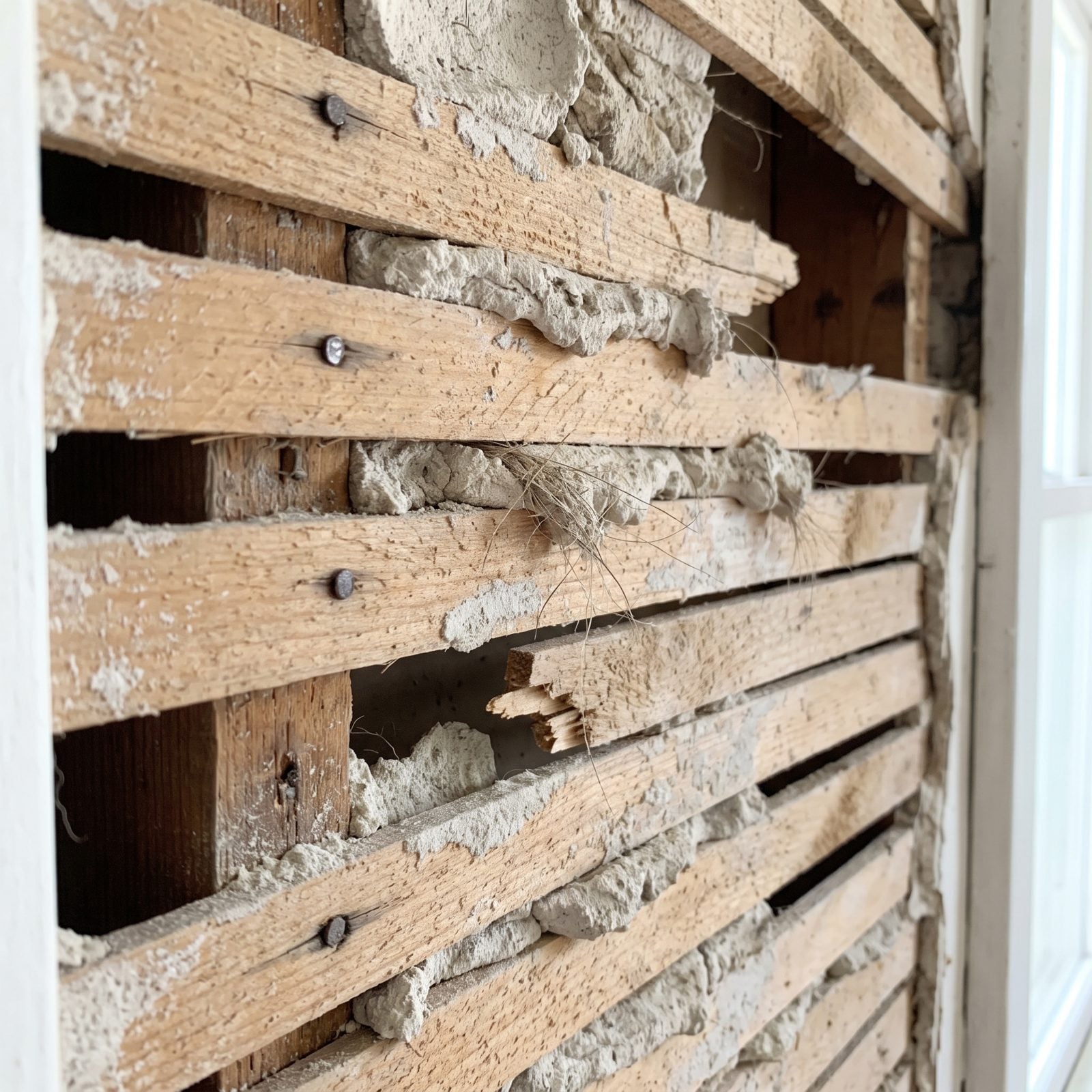 Wood Lath Versus Gypsum Lath Behind the Plaster