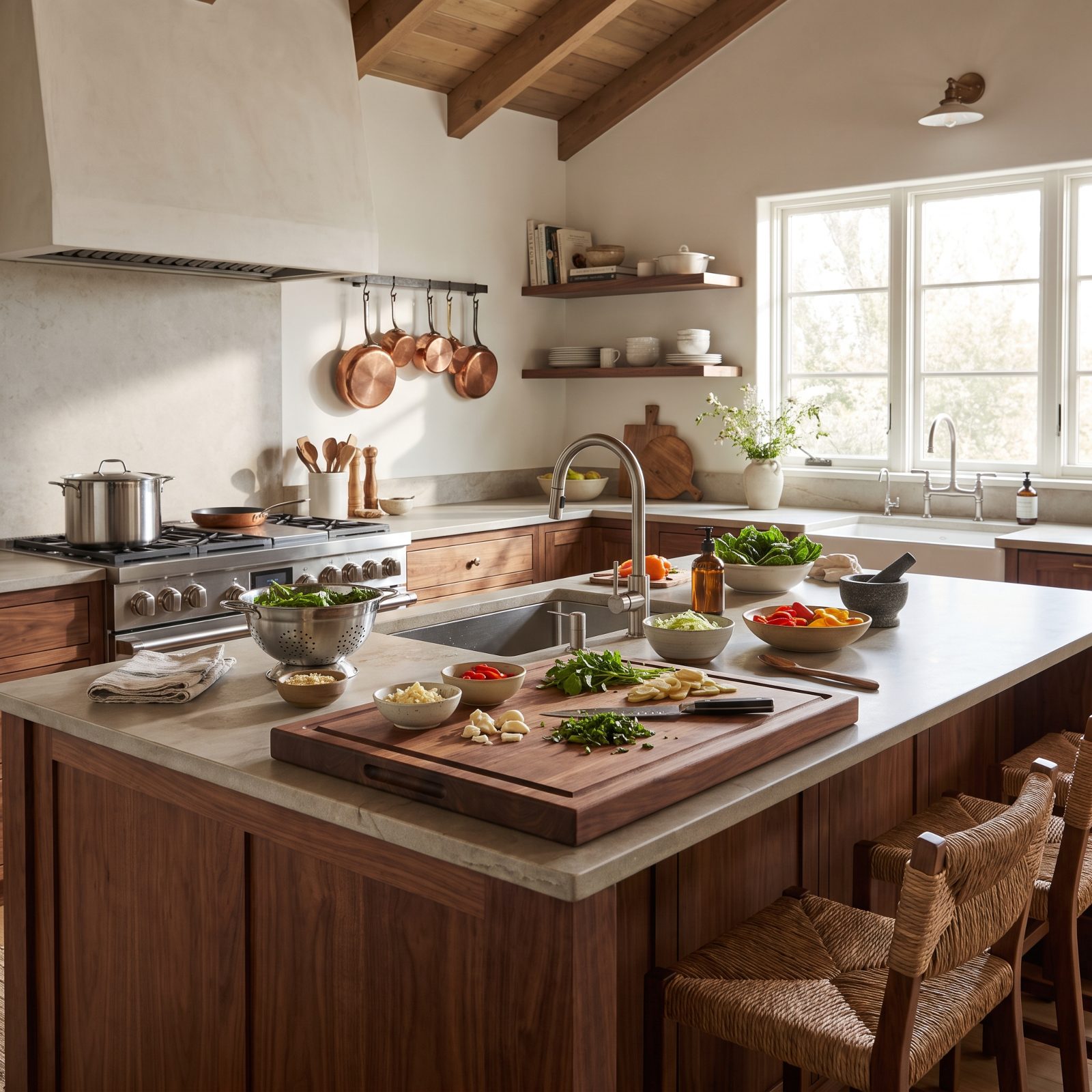 The Workstation Island That Does Half Your Cooking