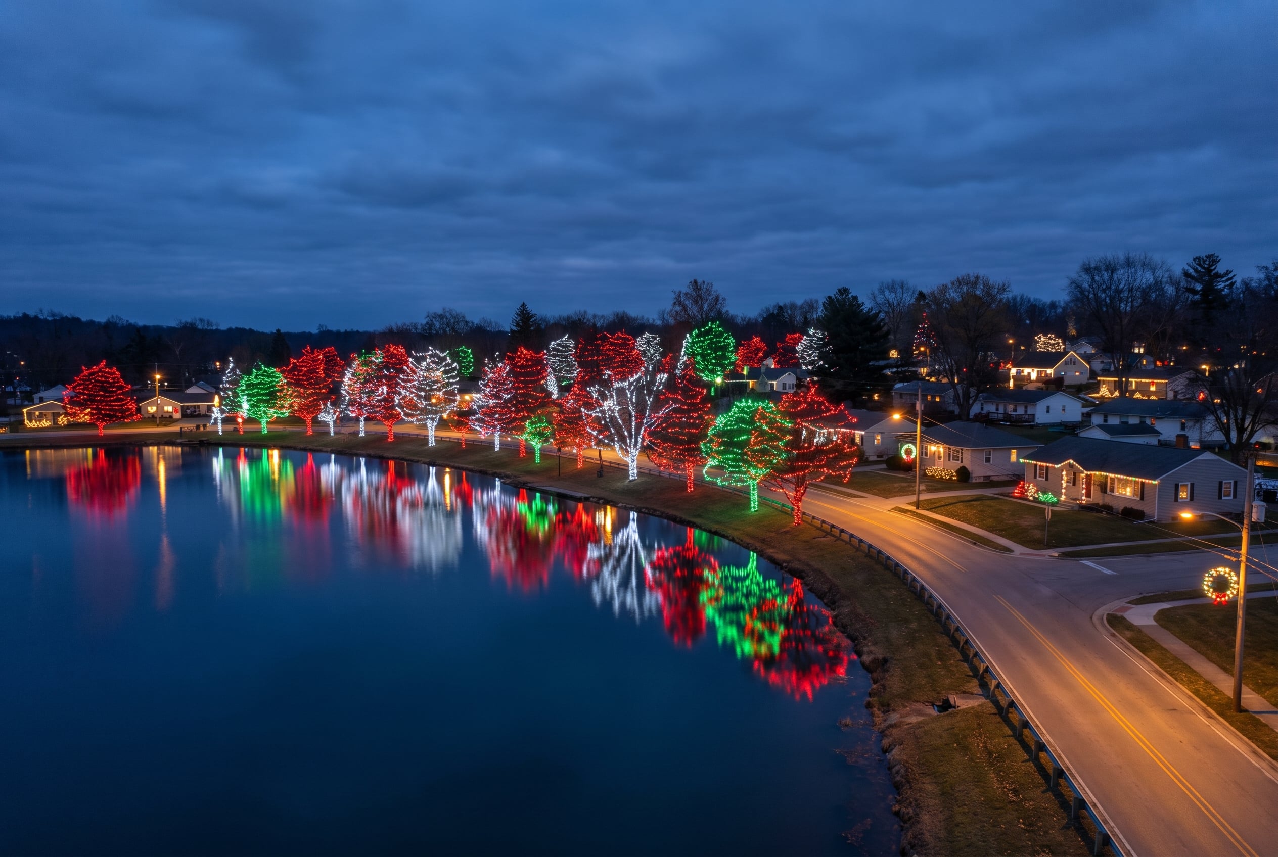 McAdenville, North Carolina at Christmas