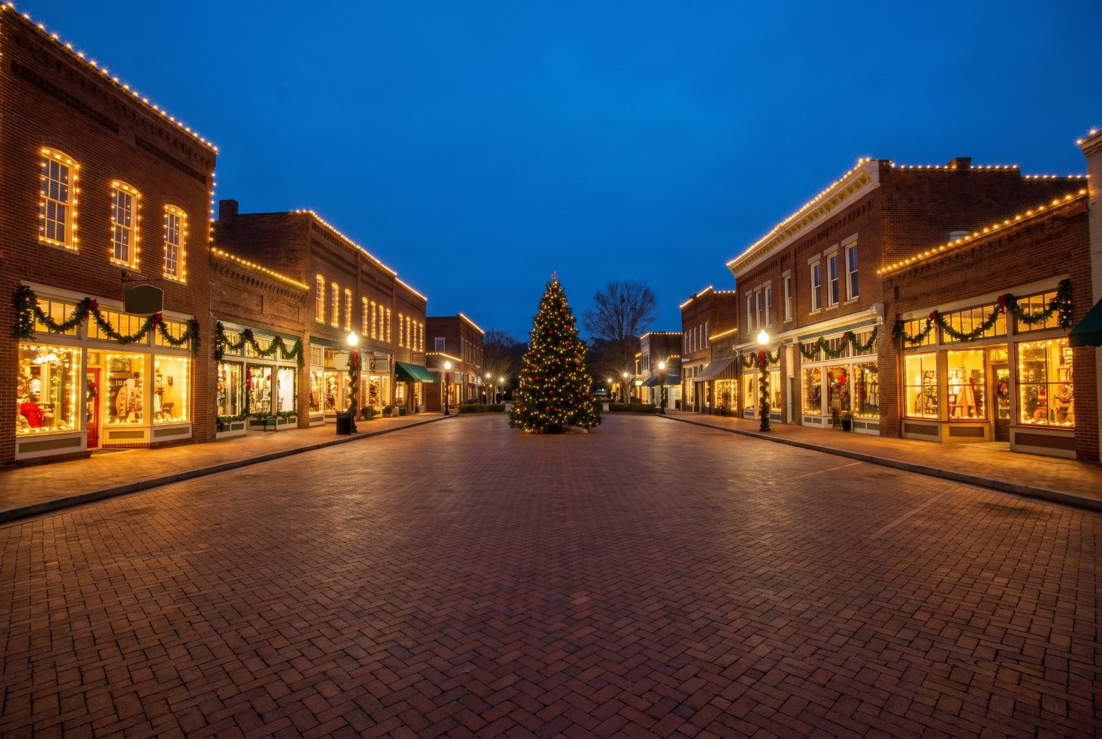 Dahlonega, Georgia at Christmas