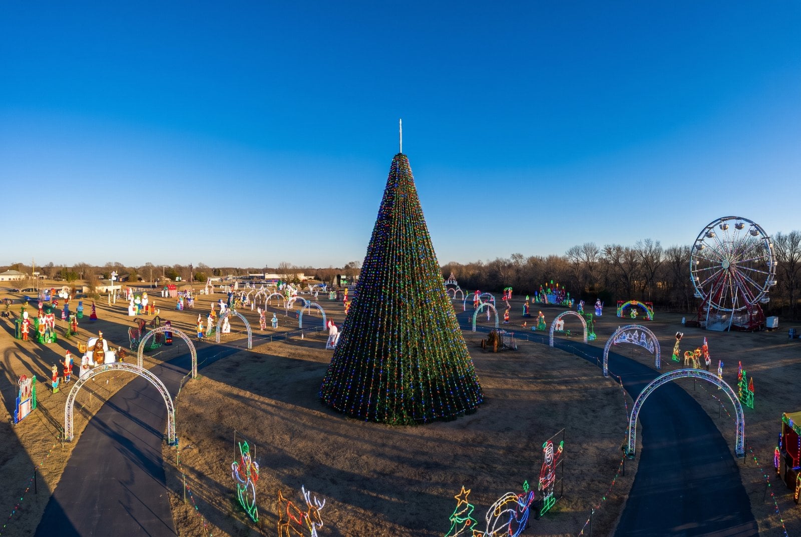 Chickasha, Oklahoma at Christmas