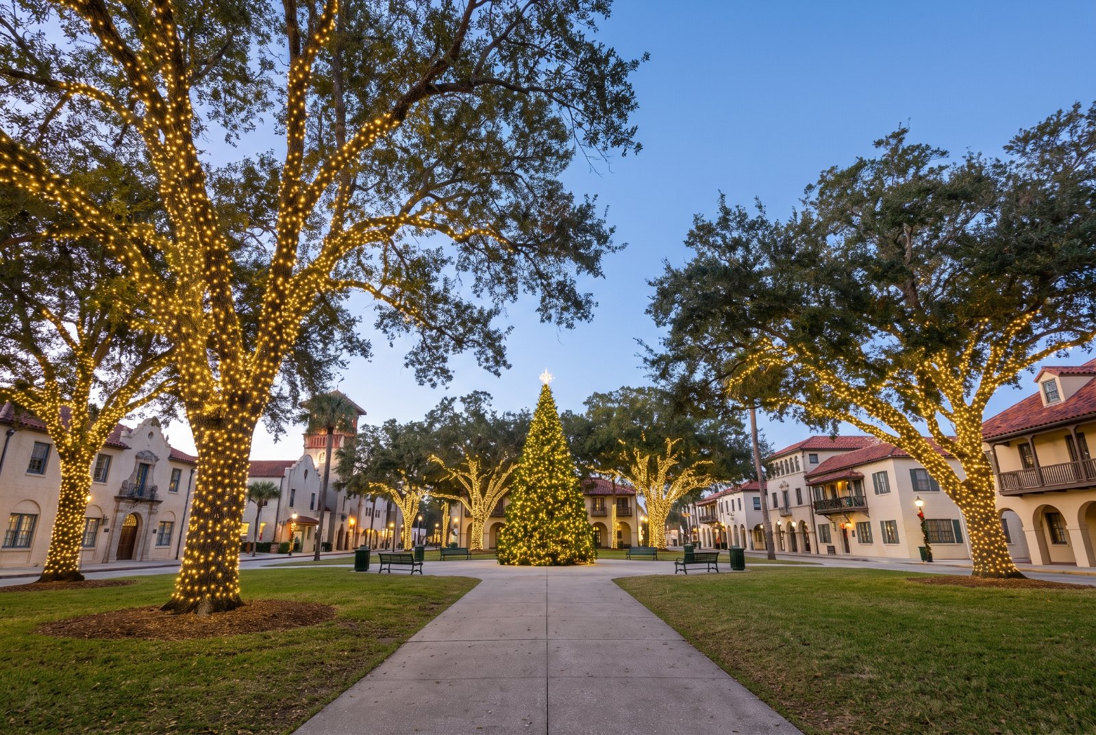 St. Augustine, Florida at Christmas