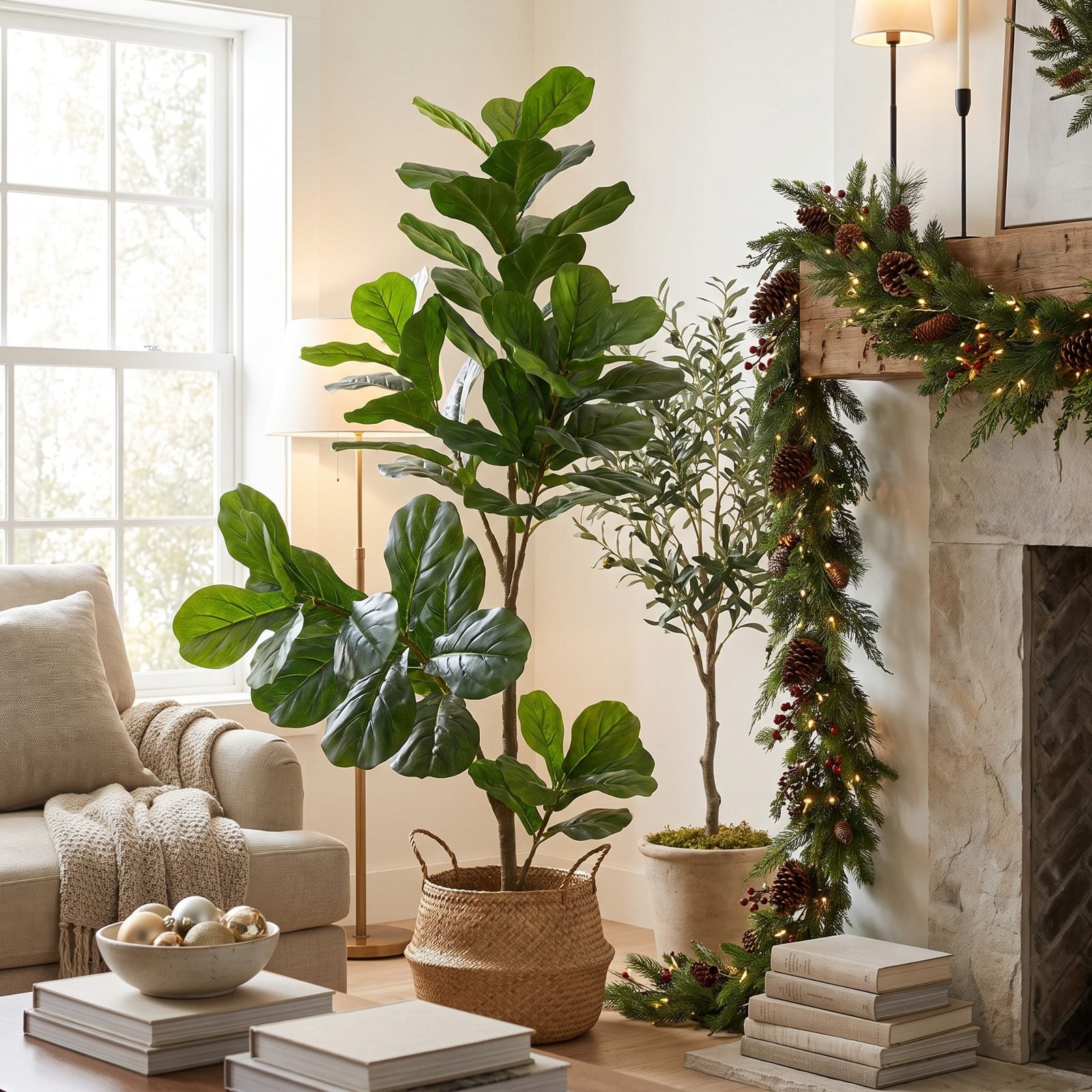 The Year-Round Faux Plants Competing With Greenery