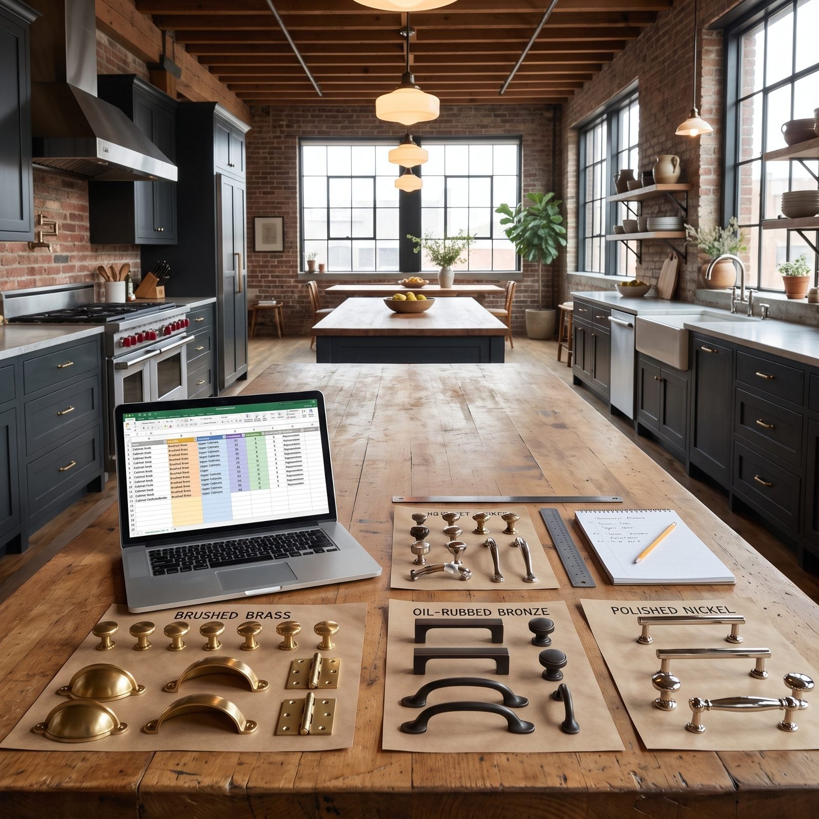 You Build a Spreadsheet for Every Knob and Hinge