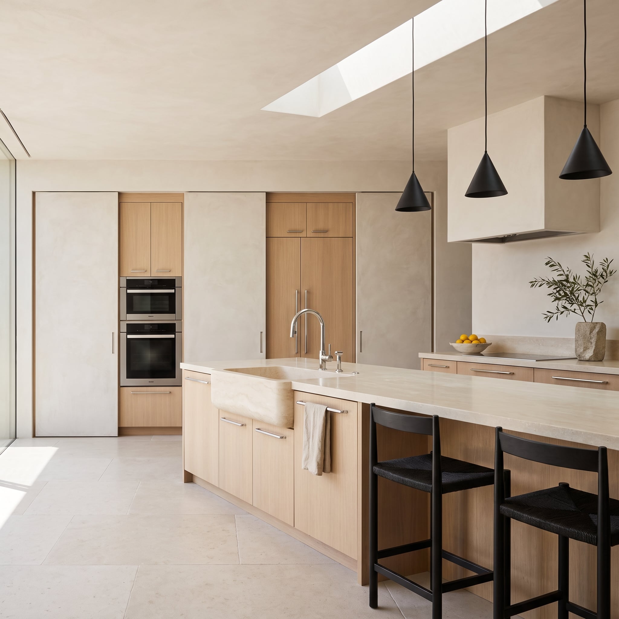 Matte Black Pendants, Chrome Hardware, and One Apron Sink That Settled the Debate